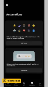 Automations Page - Samsung SmartThings für Android samsung-smartthings-78374093.webp